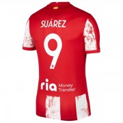Atletico Madrid Fotballdrakter 2021-22 Luis Suarez 9 Hjemmedrakt..